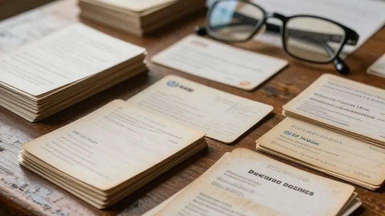 Illustration for: Documentary Detective: Lynne Sachs Reconstructs Past Lives Through Old Business Cards