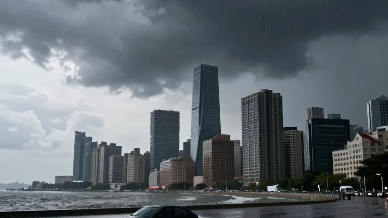 Illustration for: Eastern Storms: Cold Front Targets Sydney and Melbourne After Queensland Deluge