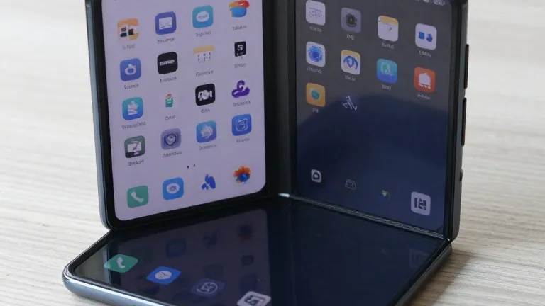 Illustration for: iPhone Duo sidebar takes 15% of small screen
