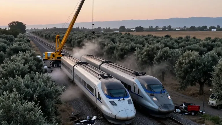 Illustration for: Spain's Rail System Faces Safety Scrutiny After Second Fatal Crash in 2026