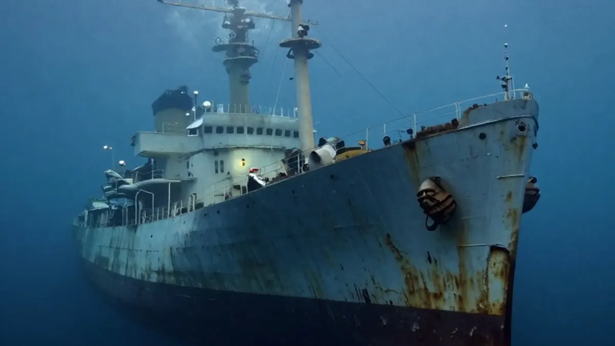 Illustration for: Wreck of Canadian Ship Sunk by Nazi Spy Submarine Found Off Maine